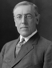 Portrait of Woodrow Wilson